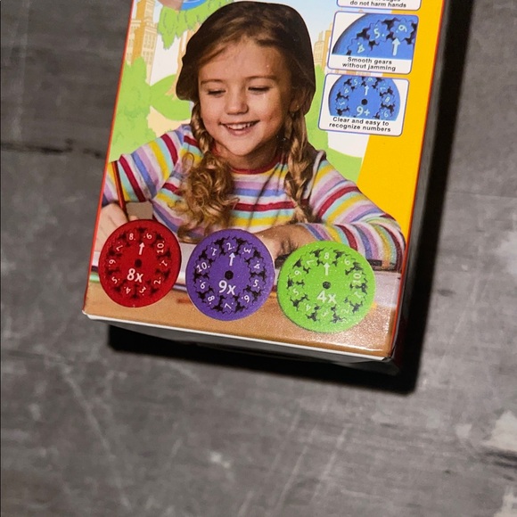 Colorful Math Fact Fidget Spinners Set - Picture 5 of 5